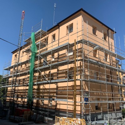 Rehabilitación de fachada en calle Francisco Giner de los Ríos, 2. Valladolid