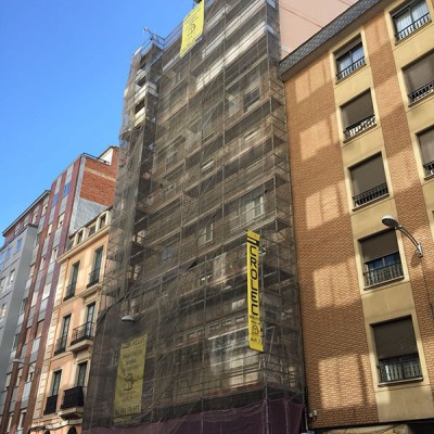 Rehabilitación de fachada en Calle San Blas 6, Valladolid